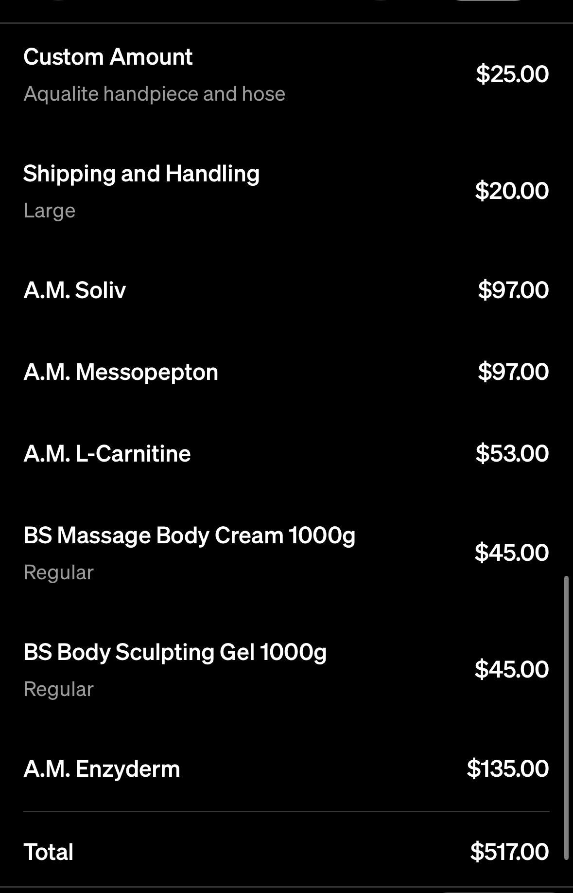 Custom Amount LO 6-19-26