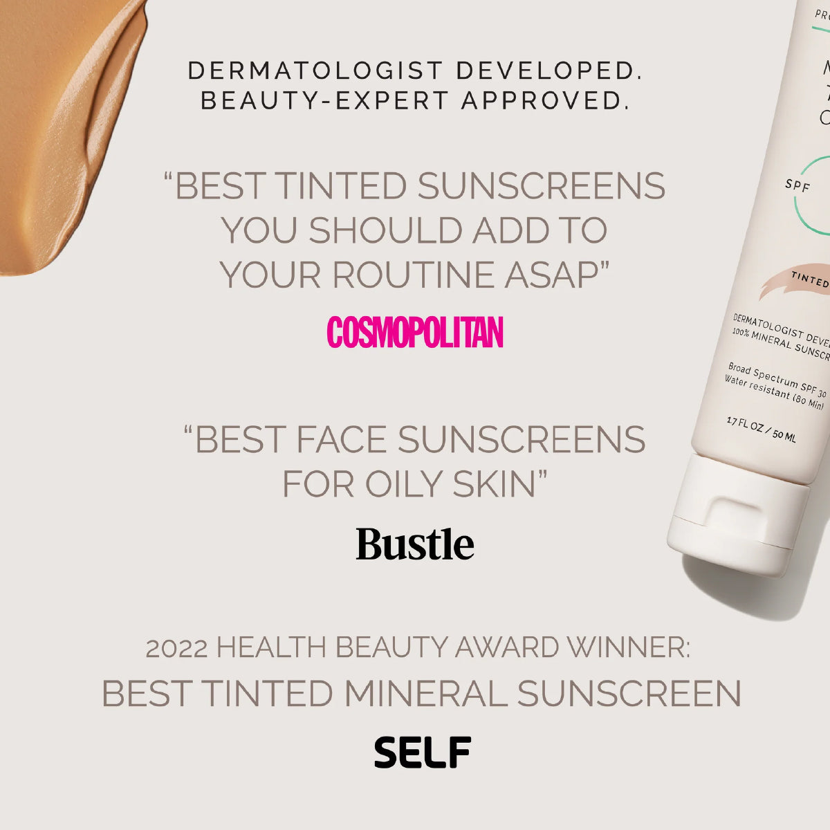 SUNSCREEN - Mineral Tinted Crème SPF 30
