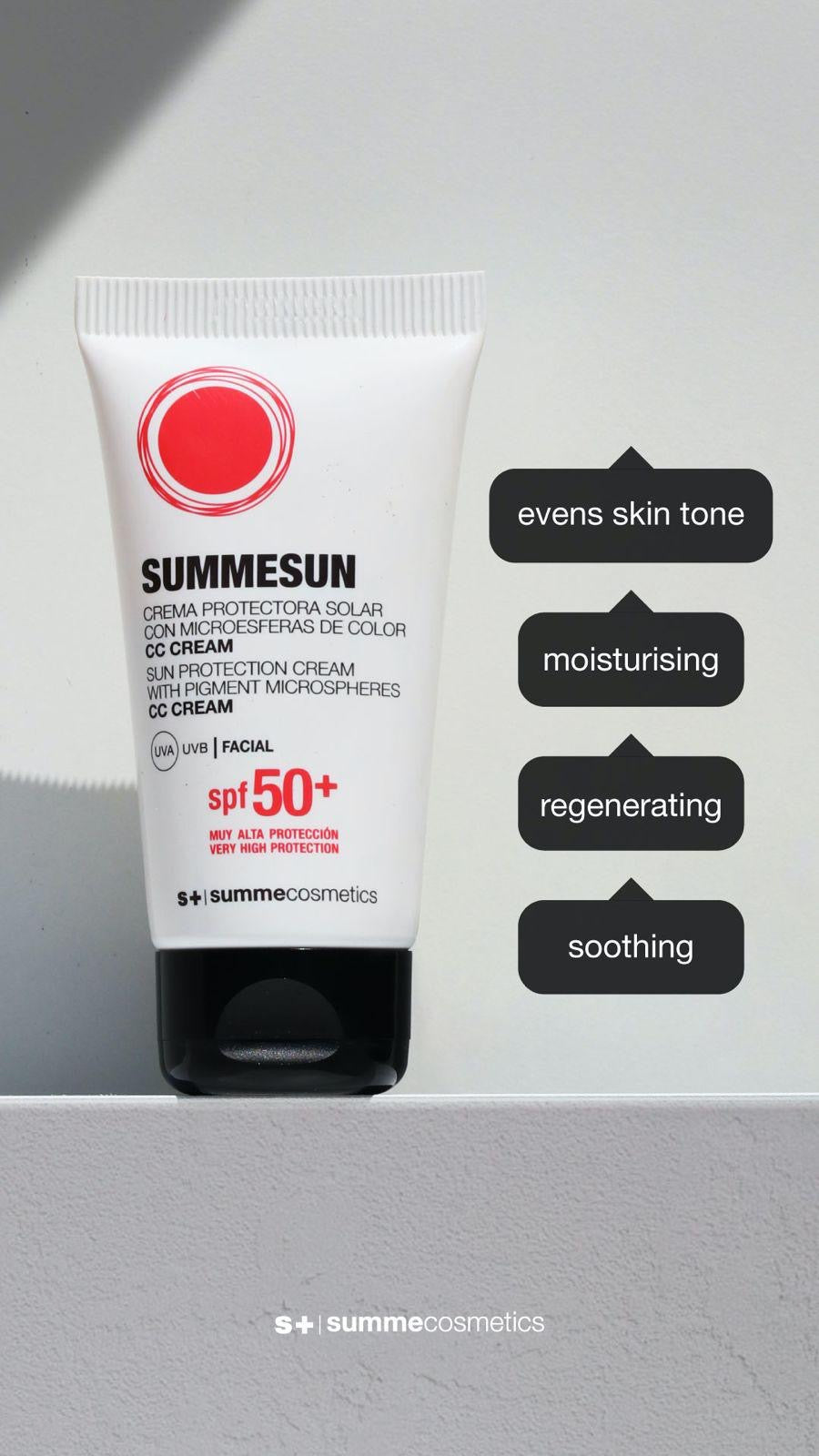 SUNSCREEN WITH COLOR SPF50+ 75ml