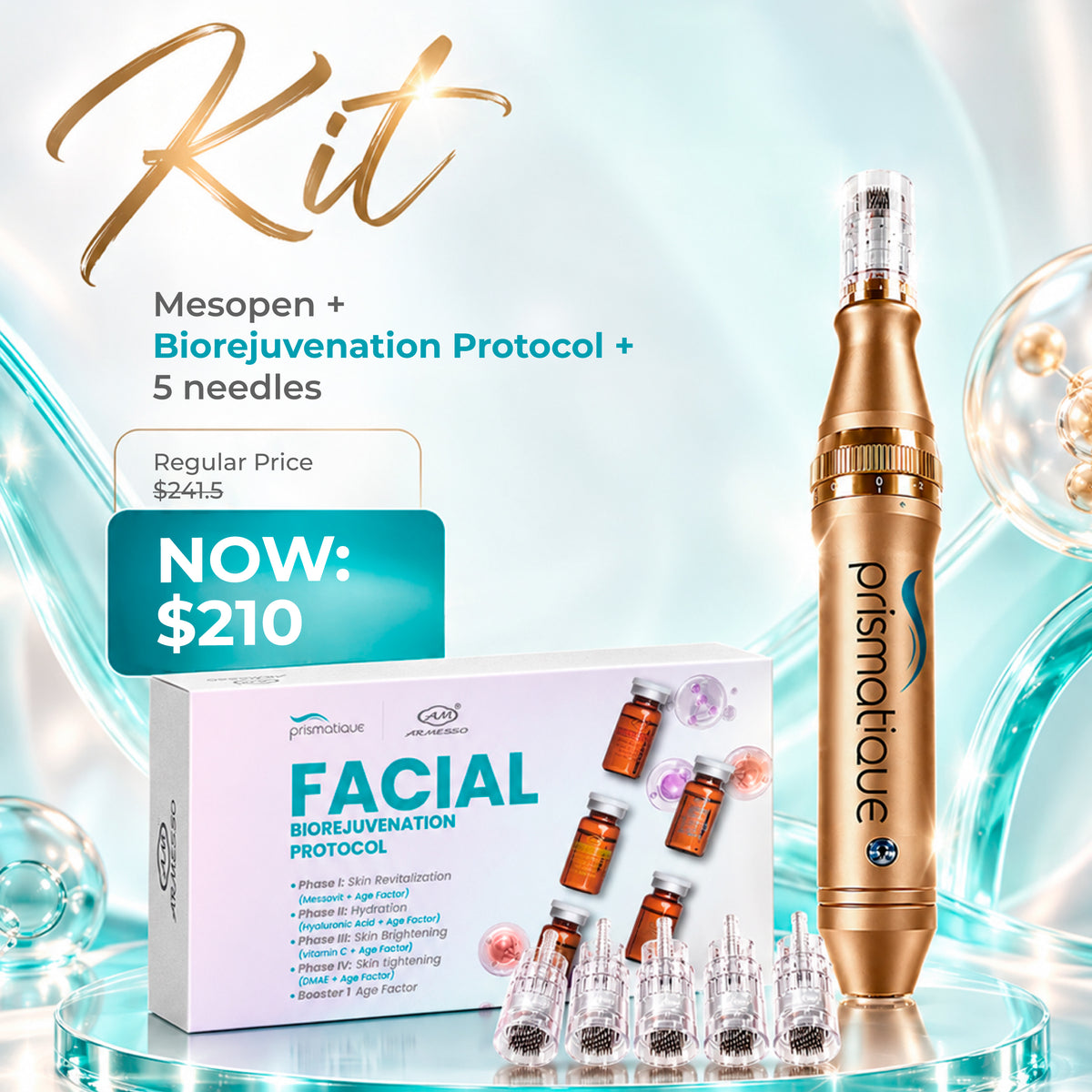 Microneedling & Biorejuvenation Kit